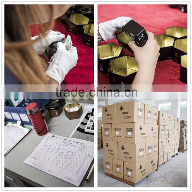 Plain tin case round USB tin case