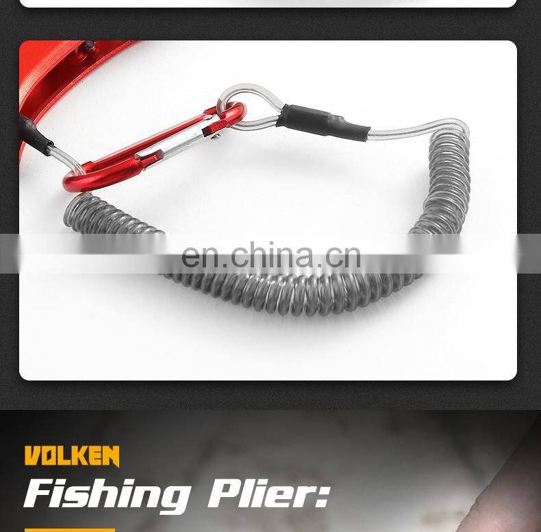 Mini High-quality Fish Lip Grips Outdoor Fishing Pliers Stainless Steel Lip Holders Factory Direct Sales in Many Colors