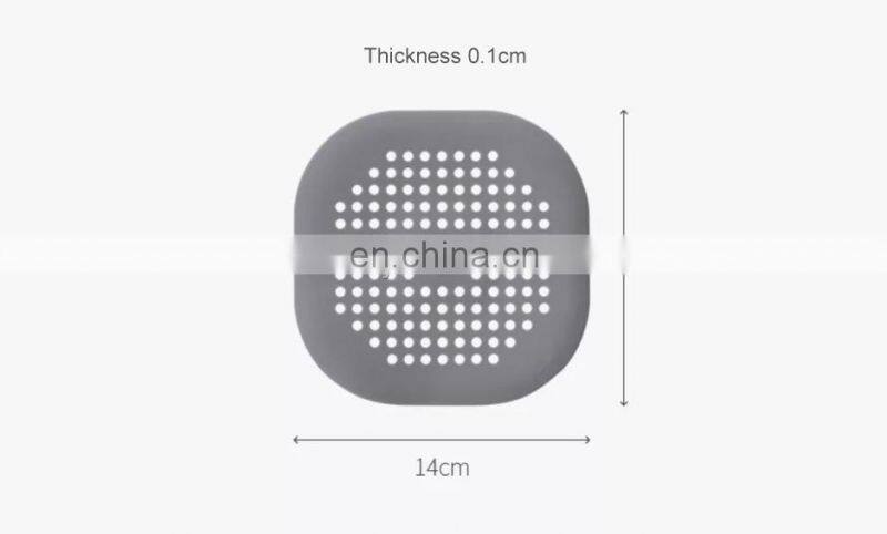 Hair Filter Sink Anti-blocking Strainer Bathtub Shower Floor Drain Stopper Silicone Kitchen Deodorant Plug Bathroom Accessories