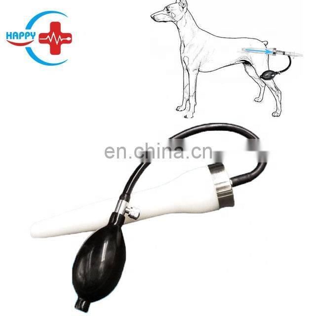 HC-R058D Best price veterinary artificial insemination gun kit for dog inflatable AI gun probe