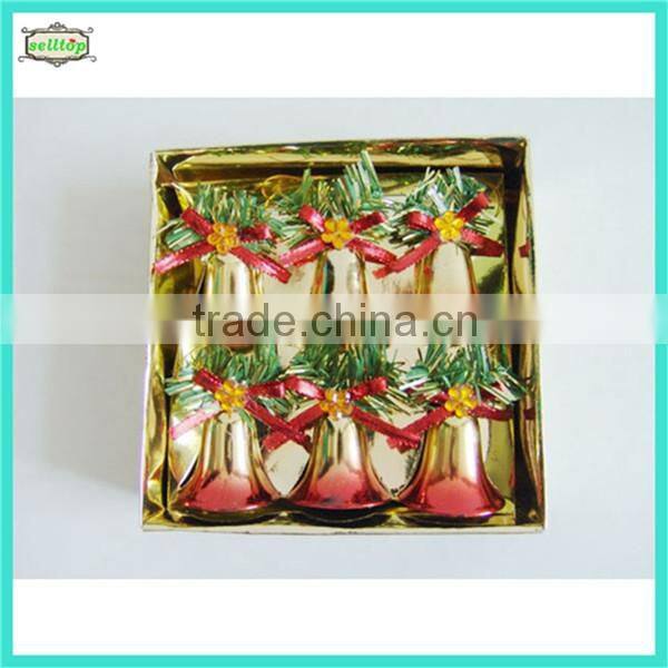 3cm plastic hanging outdoor christmas bell