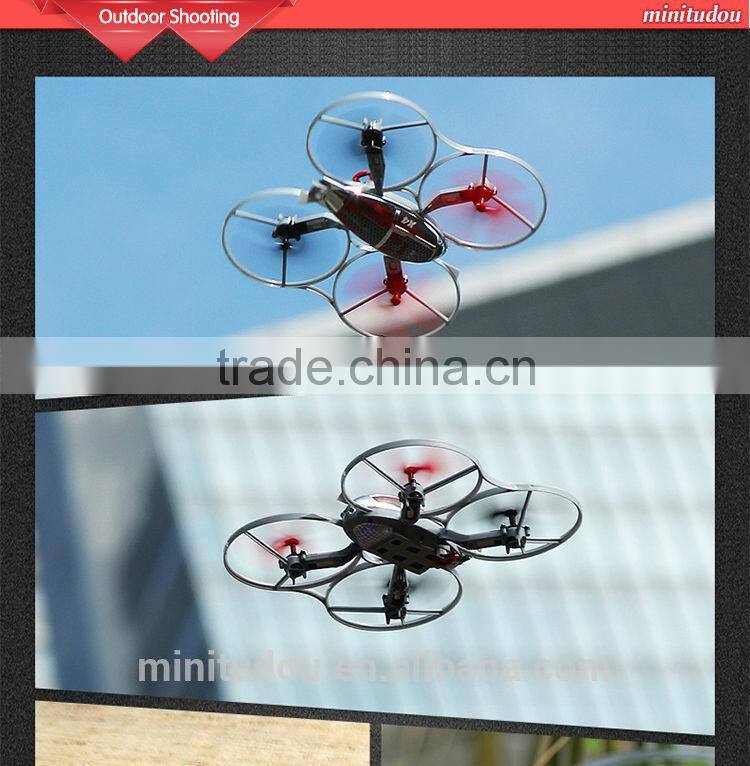 Minitudou X4 Remote Control Quadcopter with 3D rollover function and six-axis flight system