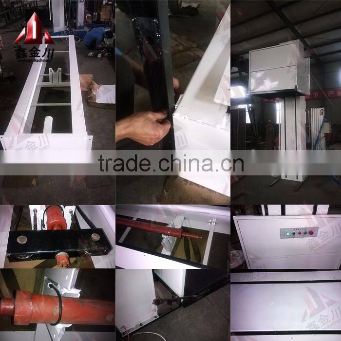 home hydraulic barrier-free lift elevator for the disabled and the eliderly