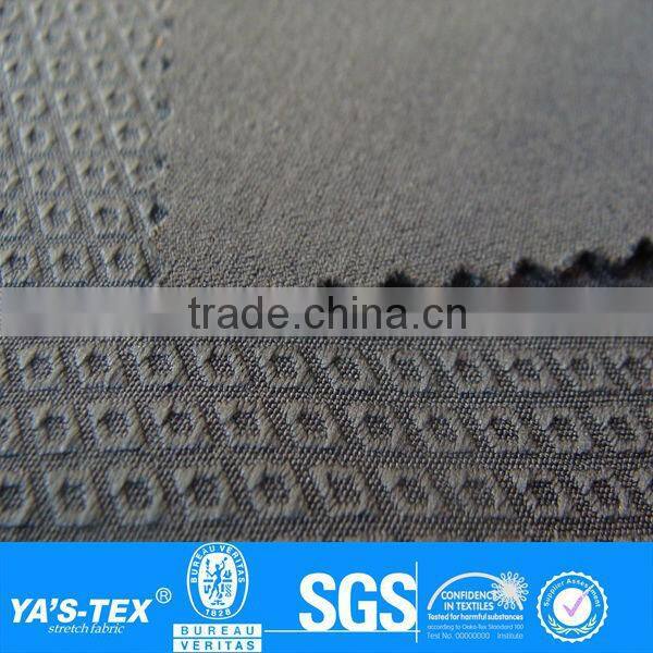 Diamond ripstop jacquard fabric