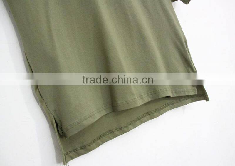 Cotton leisure t-shirt OEM