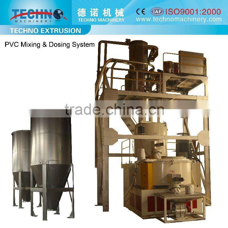 PVC Mixing Dosing System Plastic Products Making Machine Manufacturers