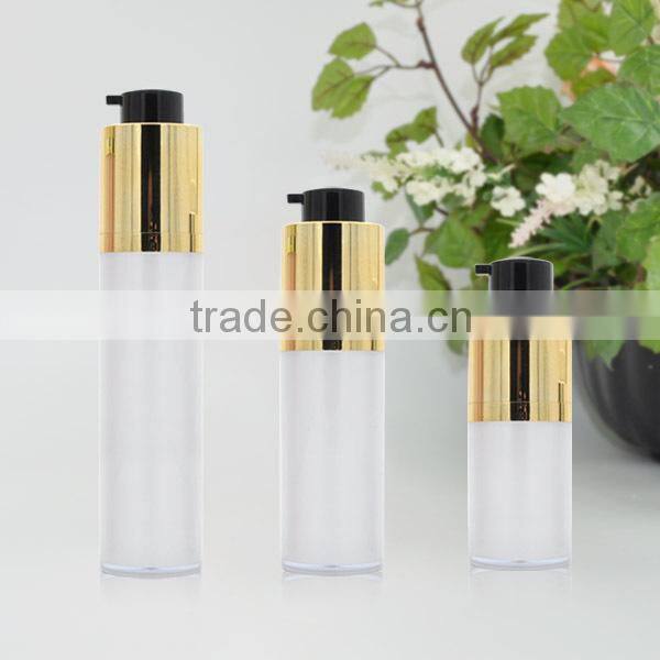 15ml 30ml 50ml Acrylic Airless Plastic Bottle for Cosmetic Container