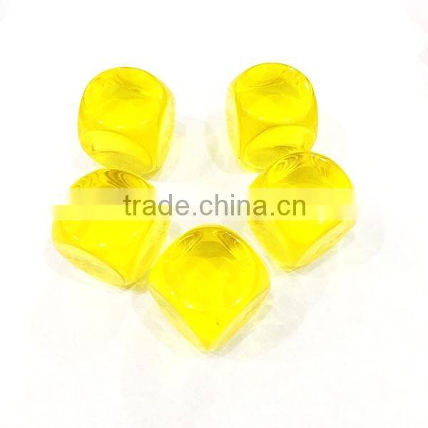 16mm transparent plastic dice mold,bulk dice wholesale