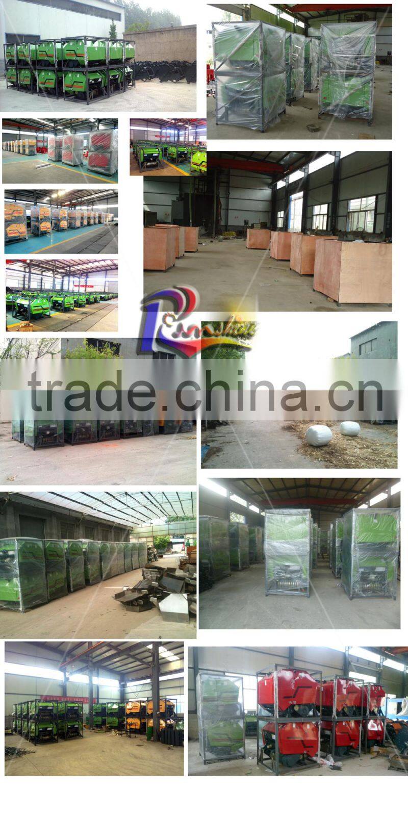 Small hay round baler /straw hay baler