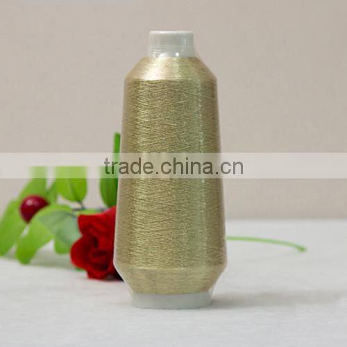 10 Years Professional Production Exprience Factory Made St type Fluorescent Gold Metallic Yarn