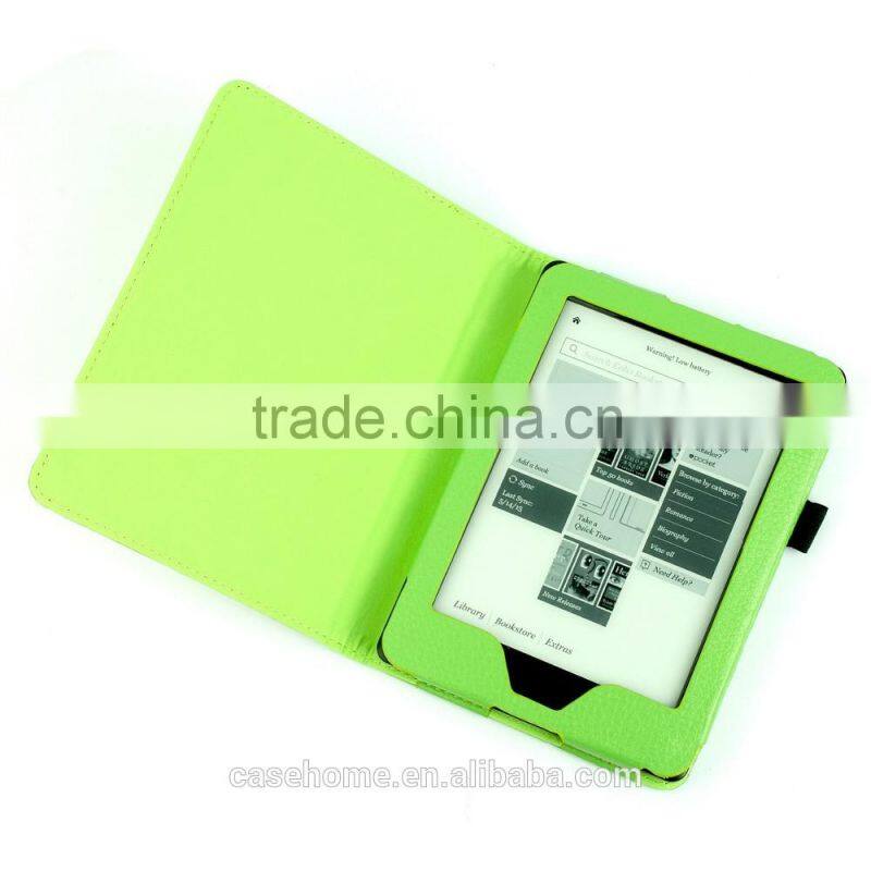 High quality cheap price stitching book case For Kobo Glo Hd Case