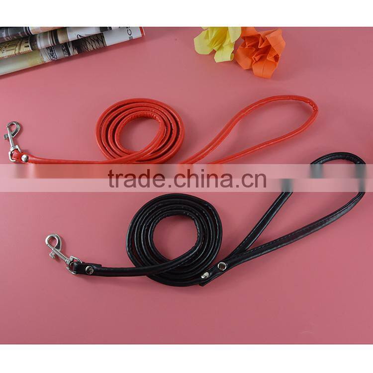 Wholesale Durable Soft Pu Leather Leash For Dogs