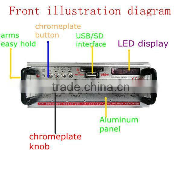 Small amp mini digital speaker fq player YT-K01