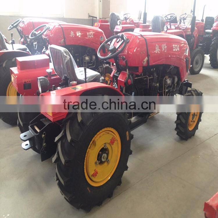 2016 New Model 50HP 4wd mini farm tractor