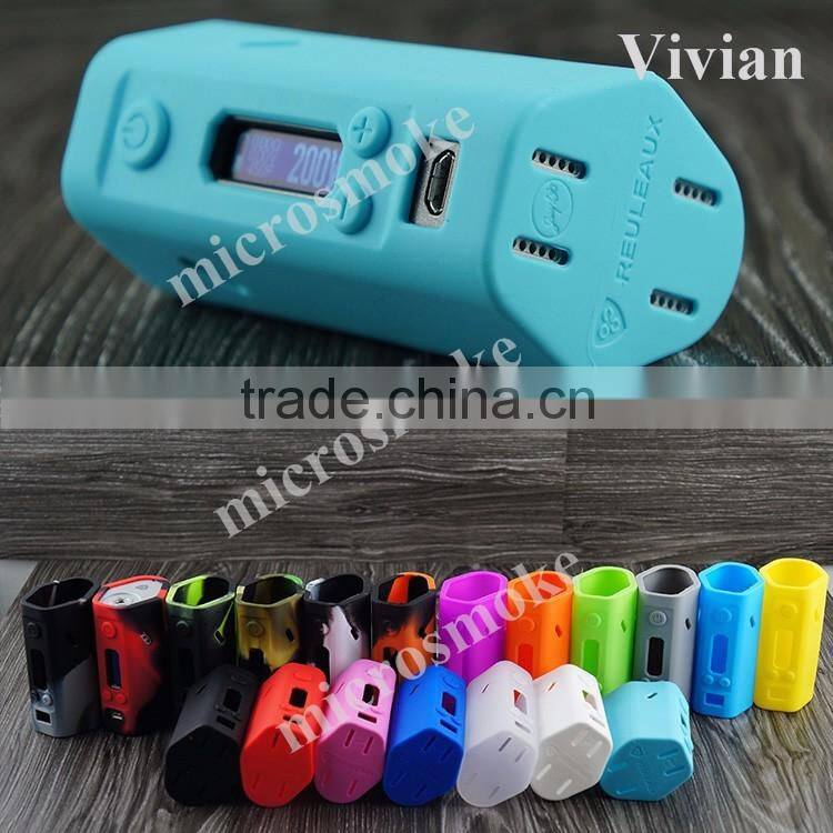 Reuleaux rx200w silicone case top selling reuleaux 200w box mod wholesale