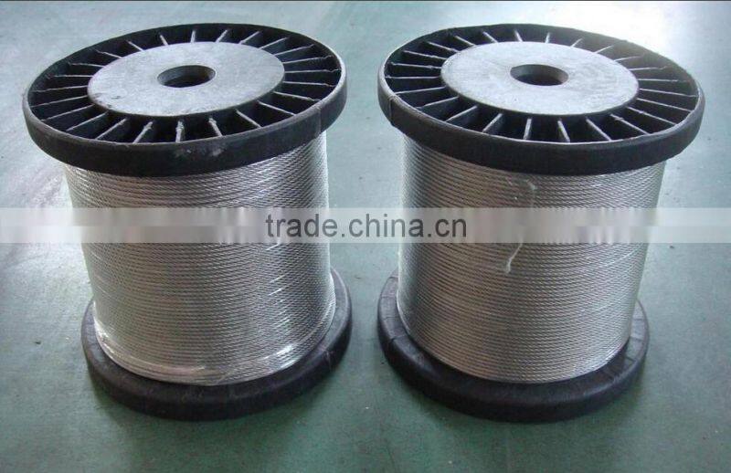 1x7 1.8mm stainless steel wire rope