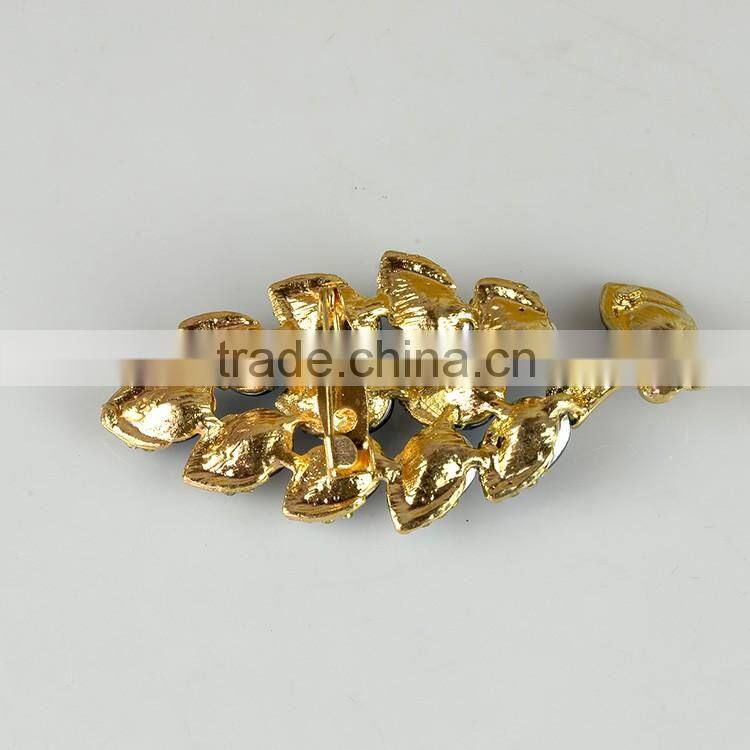 Peafowl Shape Brooch Pin with Crystal, Saim Colour Rhinestone Pin Brooch, Saim Crystal Brooch Pin for wedding invitation