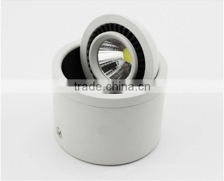 Surface Mounting 3w 5w 7w 12w 15W LED Downlights Led Ceiling Light Spotlights Rotate 360 degrees