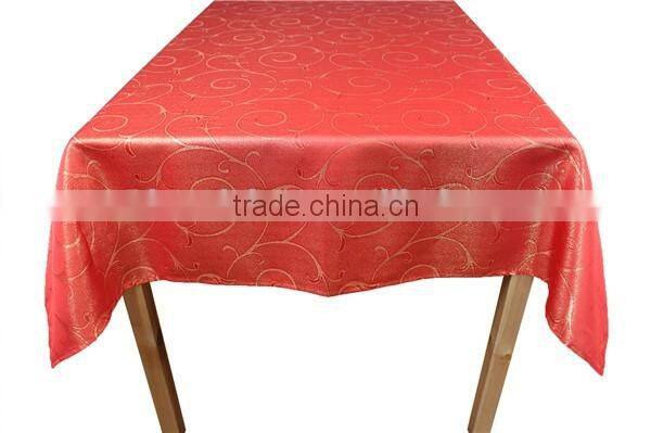 Hot Sale 100% Polyester New Design Printed Christmas Tablecloth