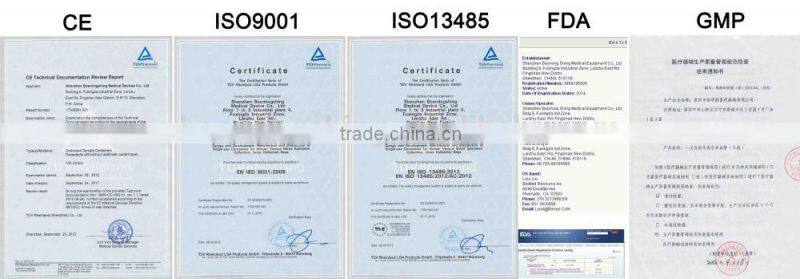 Lithium Heparin blood collection tube 4ml ( green cap )