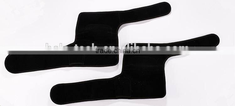 wearing electric heated knee pad