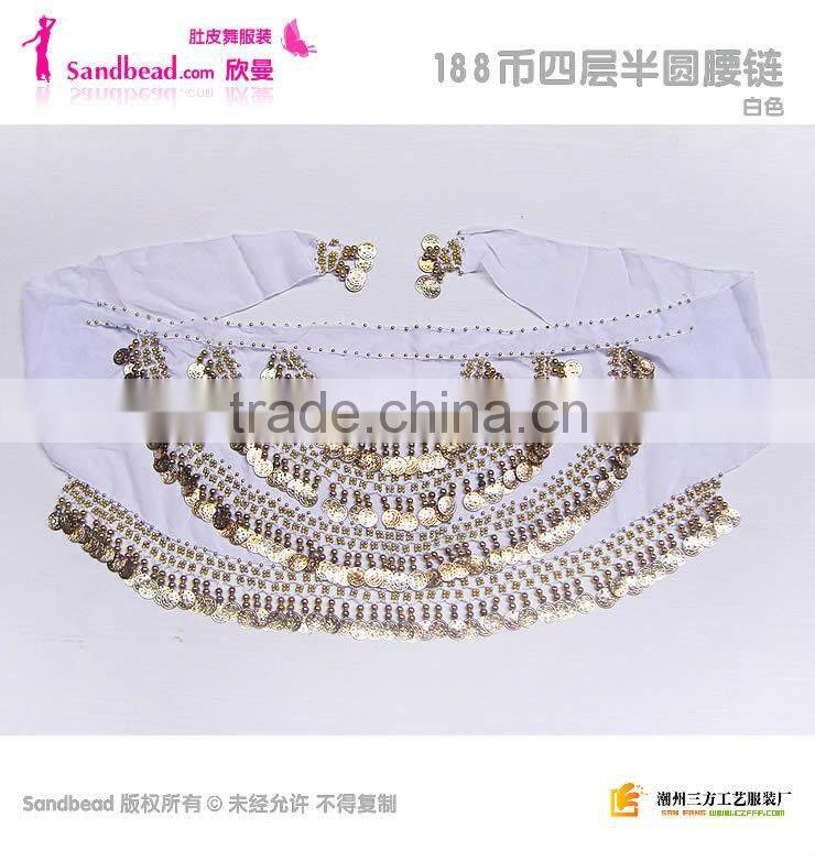 professional bellydance hip scarf