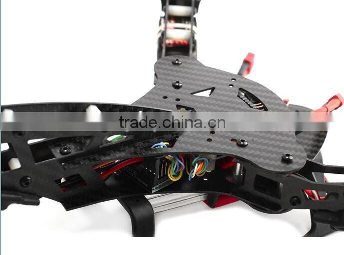 2016 hot promotion Easy assembling super light Racing Full Carbon Fiber Frame Quadcopter DIY Drone