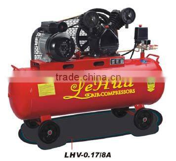 1440RPM 0.75HP 0.55KW 25L 8Bar Oilless piston air compressor