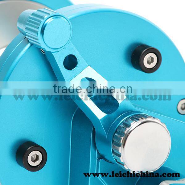 Lever drag 2 speed conventional fishing jigging reel