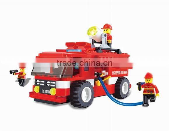 wange mini fire truck toy fire fighter toy