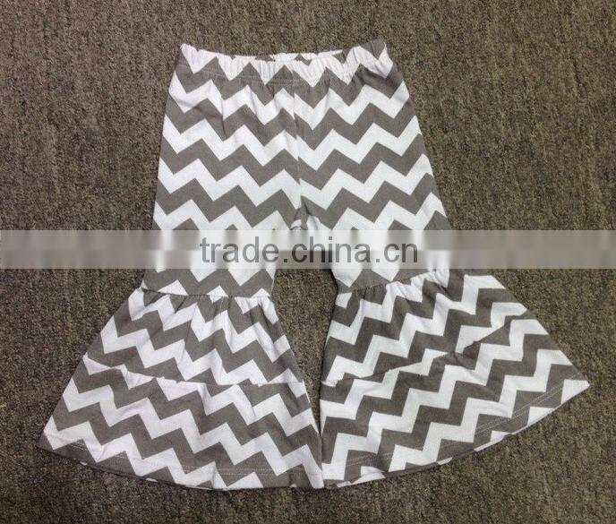 Ladies cotton ruffle pants women loose knit pants high quality