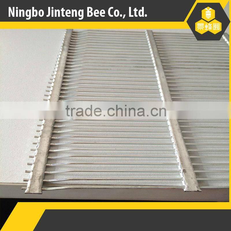 beekeeping equipment side bent metal queen excluder