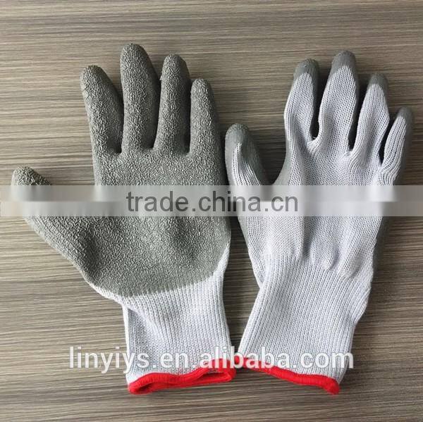 Nitrile coated polyester gloves/fitness gloves