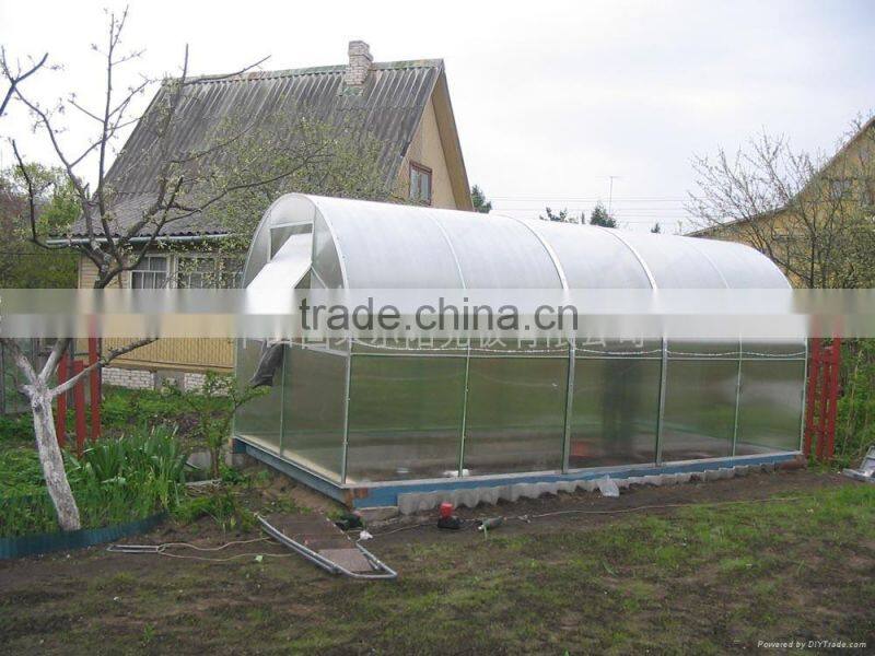 Grade A polycarbonate hollow roofing sheet plastic garden sheds used