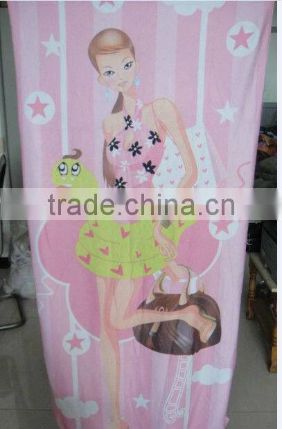 China manufacturer custom printed microfiber towel for beach