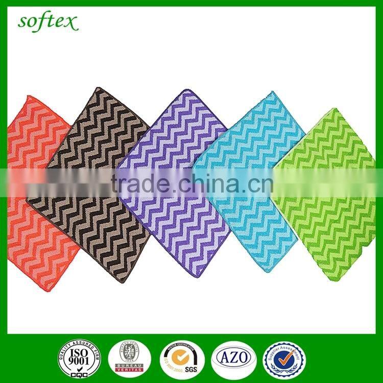 30x30cm 25g stripe towel microfiber