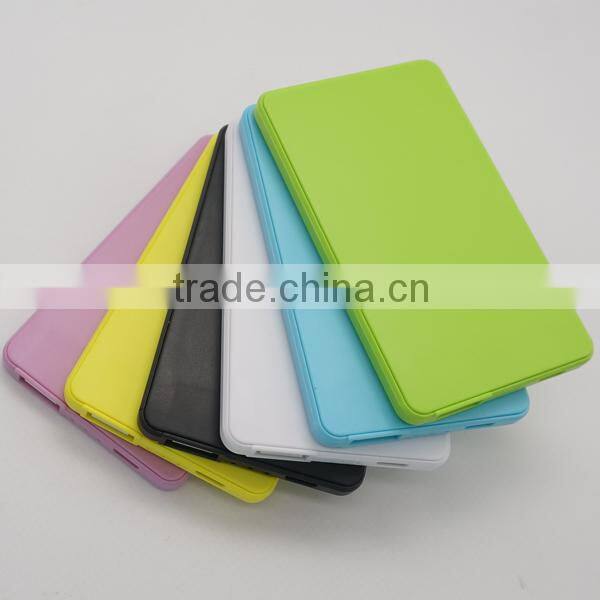 Wholesale power bank credit card shape with li-polymer battery CE FCC ROHS
