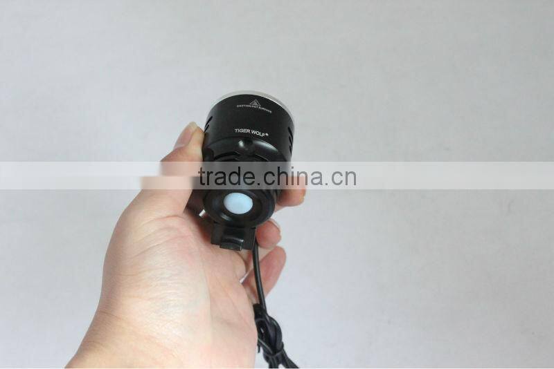 aluminum led bicycle light rechargeable LED bike lamp