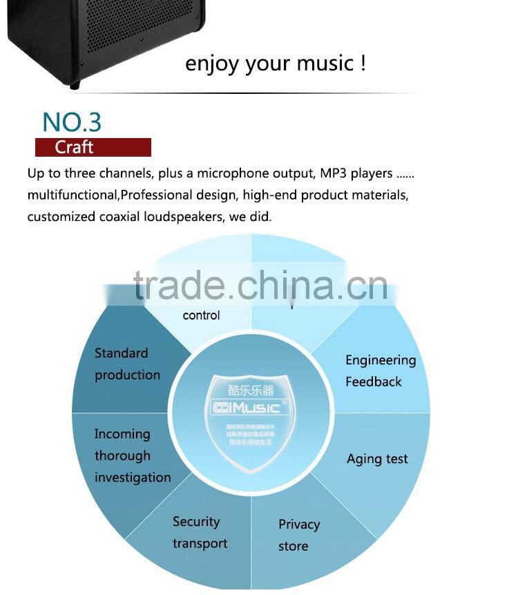 80W Multifunctional Battery USB Horn Built in Amplifier LED Bluetooth Speaker