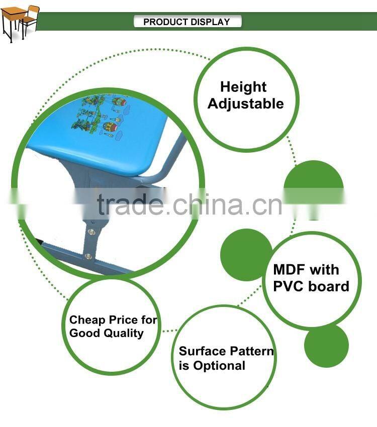 Middle and high school furniture desk and chair,high quality school furniture set,adjustable desk and chair leg