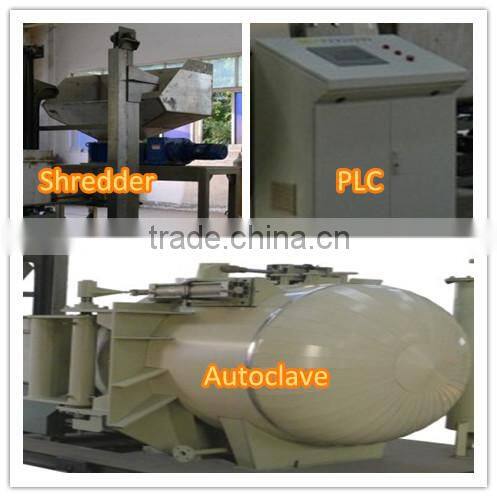 steam sterilization of hospital waste