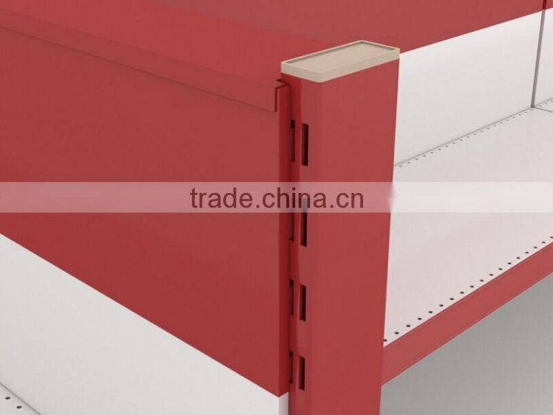 Supermarket display shelf (steel with powder coating)