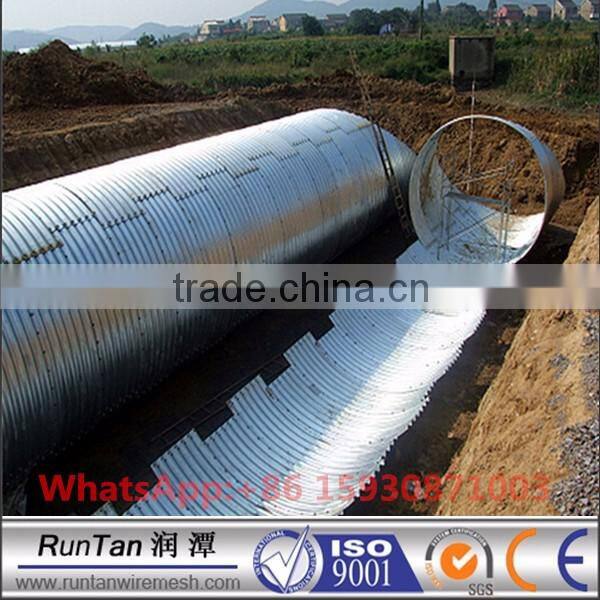 Steel PIPE CULVERT CORRUGATED 18" DIA GALVANIZED 14 gauge