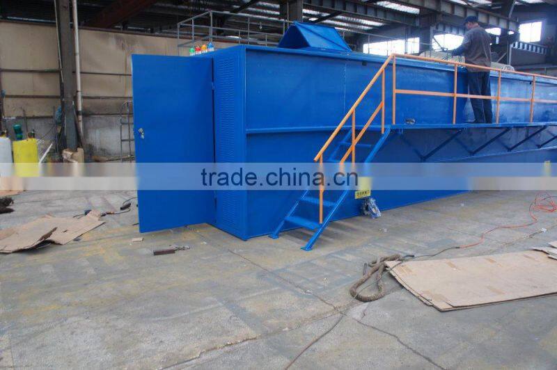Container type sewage disposal equipment
