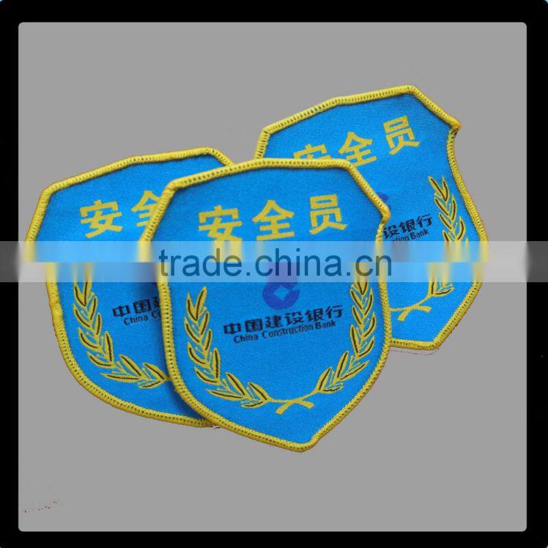 hot sale skull embroidery patches/ patch applique cheap price