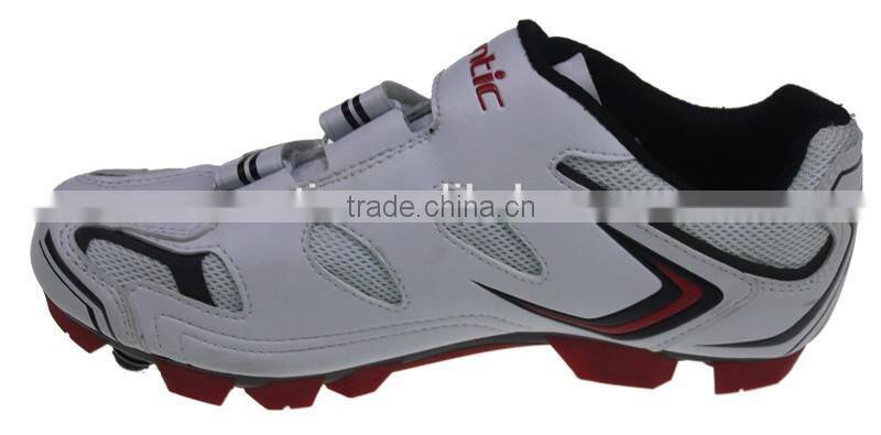 2016 MTB nylon outsole cycling shoes with atop buckle