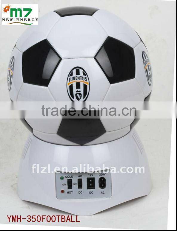 3.5L Mini car DC/AC freezer YMH-350FOOTBALL