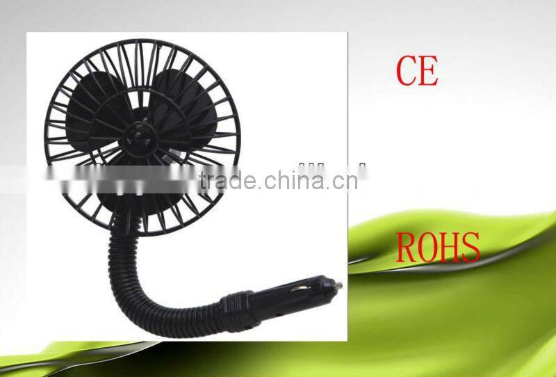 with direct plug 5 inch mini car fan