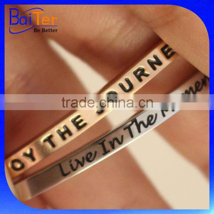 Custom Brass Cuff Copper Cuff Brass Adjustable Cuff Message Bracelet,Custom Cuff Bracelet,Engraved bracelet Open Bangle
