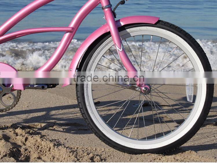 20 inch pink girl beach cruiser bike KB-BC-Z29